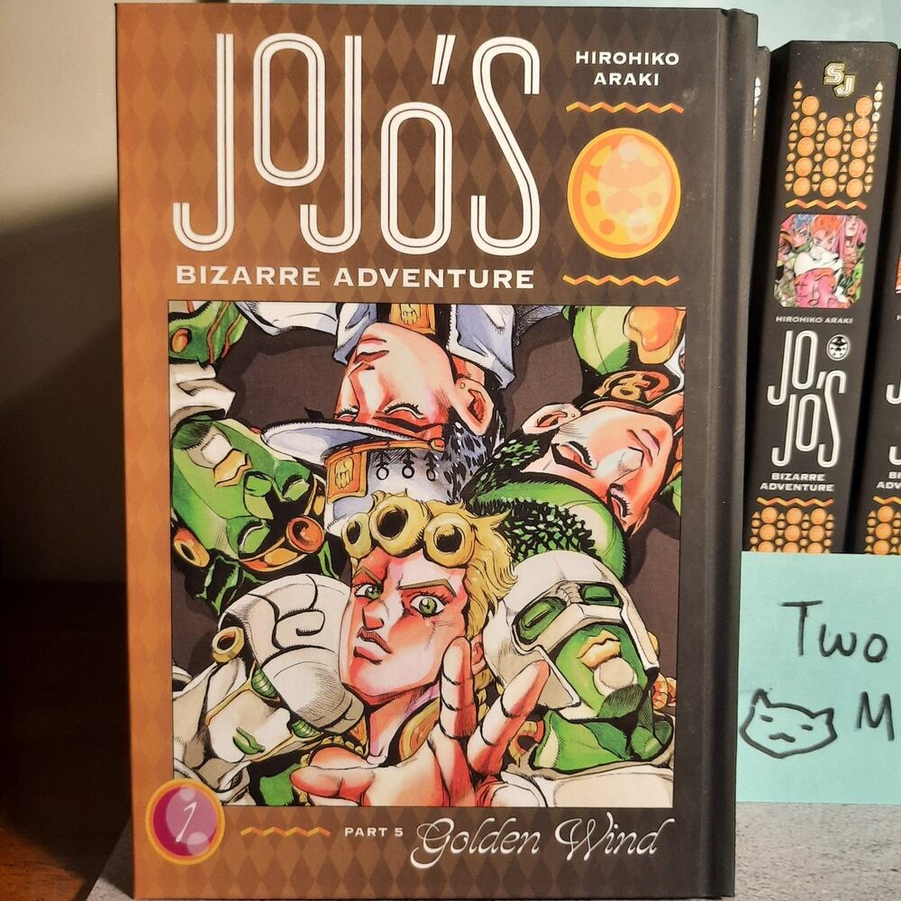 📚 Jojo's Bizarre Adventure Part 5 Vol. 1 Official English Manga
